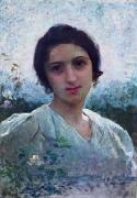 Charles-Amable Lenoir Eugenie Lucchesi oil painting